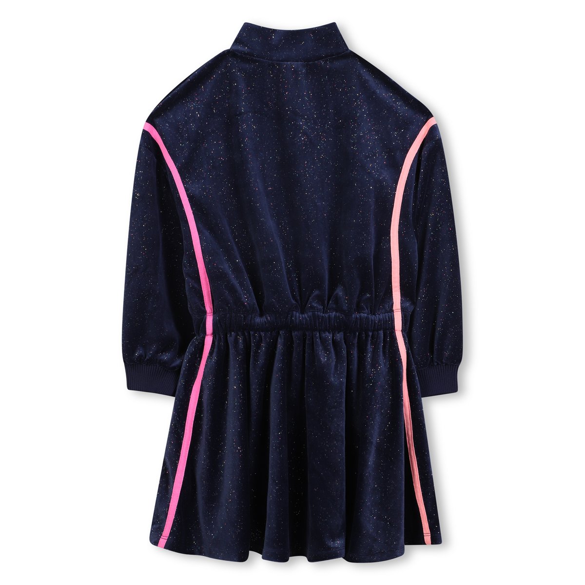 Robe en velours brillant indigo blue, BILLIEBLUSH