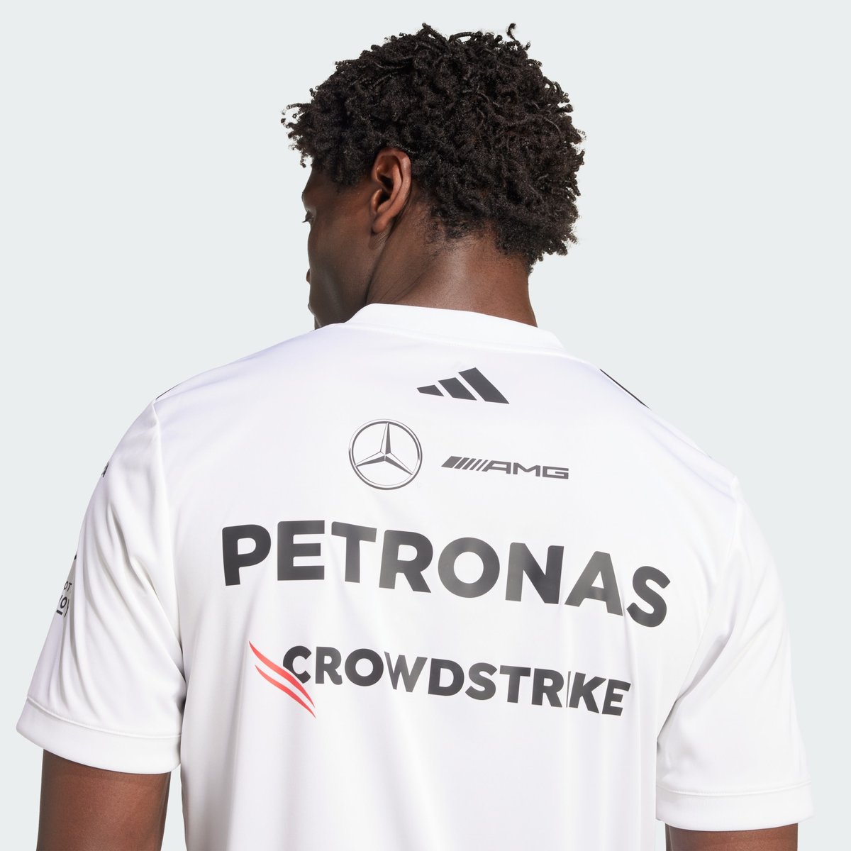 Maillot Pilote Mercedes - Amg Petronas Formula One Team Maillot Pilote Mercedes - Amg Petronas Formula One Team white / black, adidas Performance