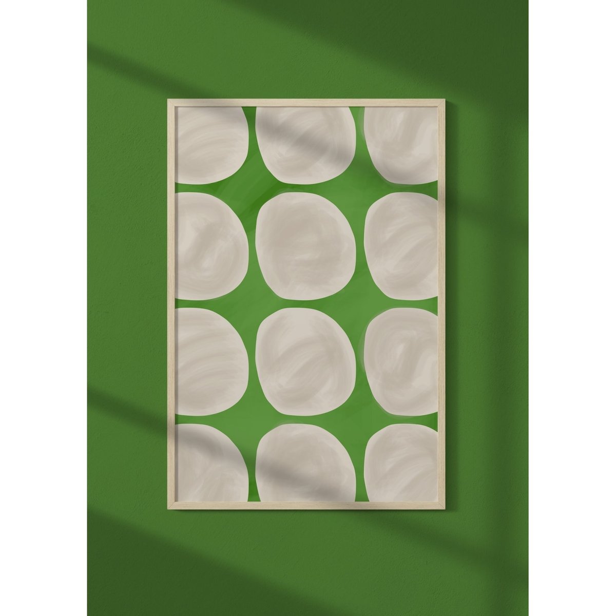 Affiche Cercles blanc, L'AFFICHERIE