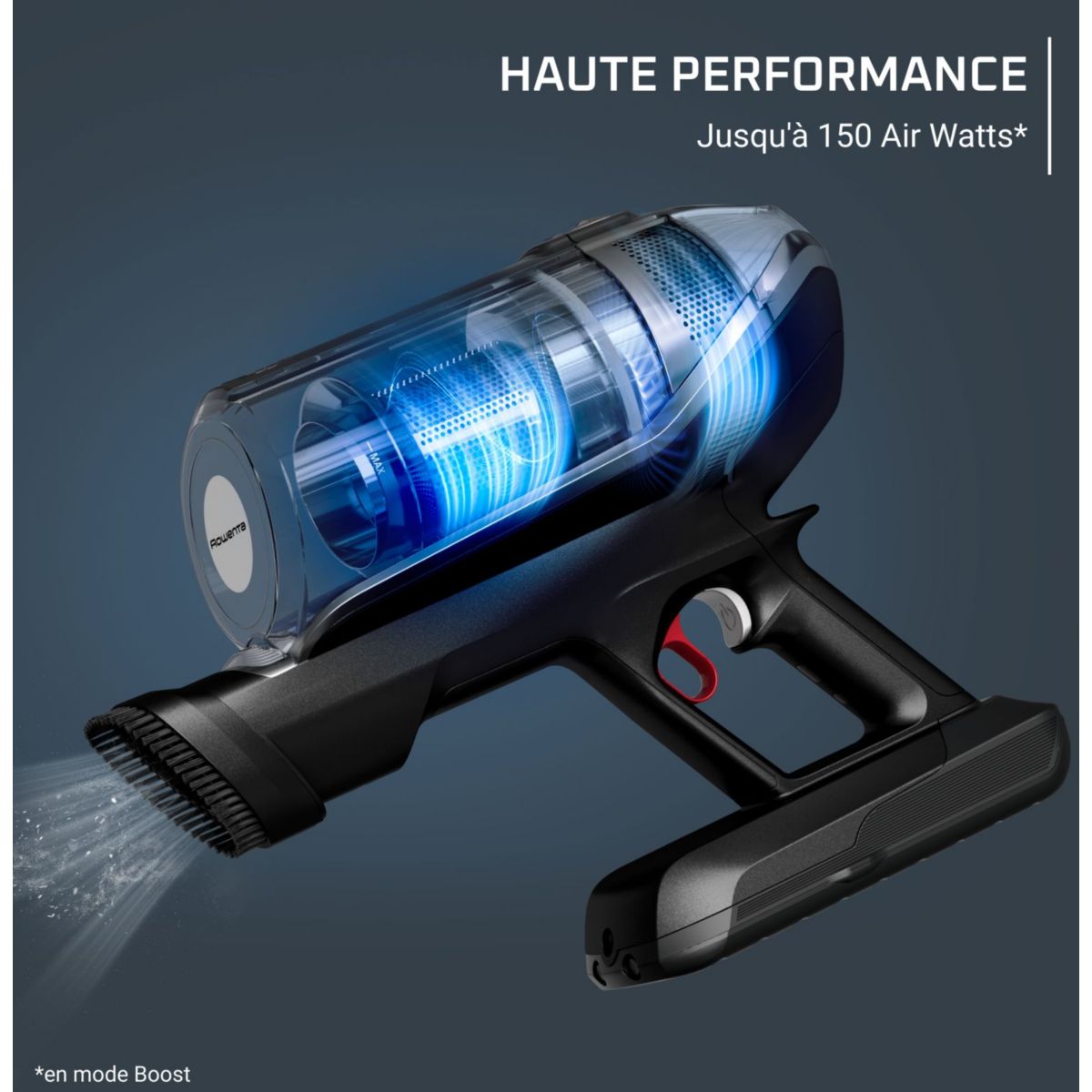 Aspirateur balai X Force Flex 12.60 Animal Care RH98A3WO couleur unique, ROWENTA