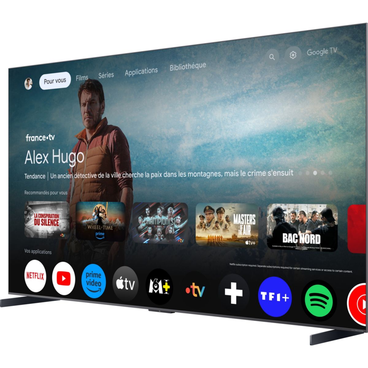 TV Mini LED 98C89L (2026) 98" (248 cm) - 144 Hz, système sonore Bang & Olufsen couleur unique, TCL
