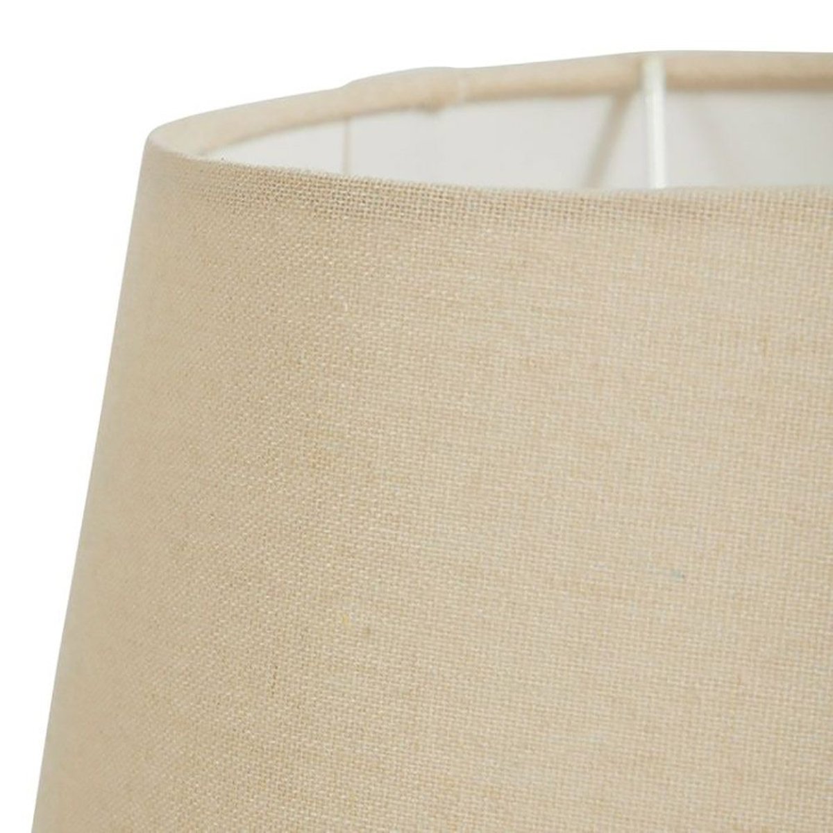 Lampe céramique lin Mathilde nude beige, DECORATIE