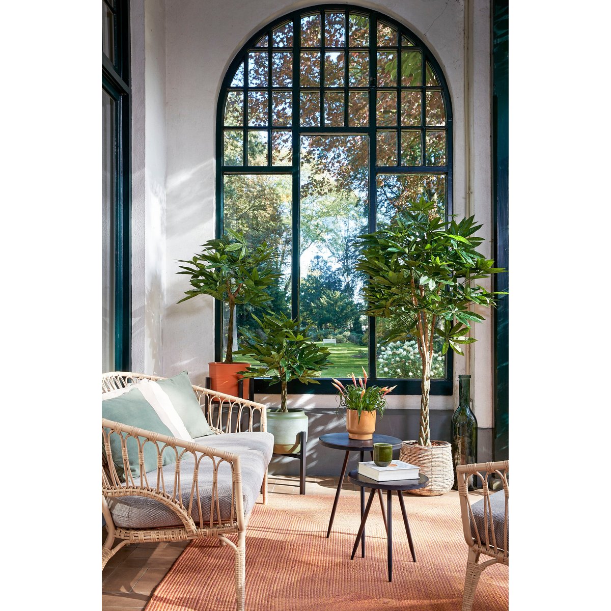 Plante artificielle PACHIRA vert, MICA DECORATIONS