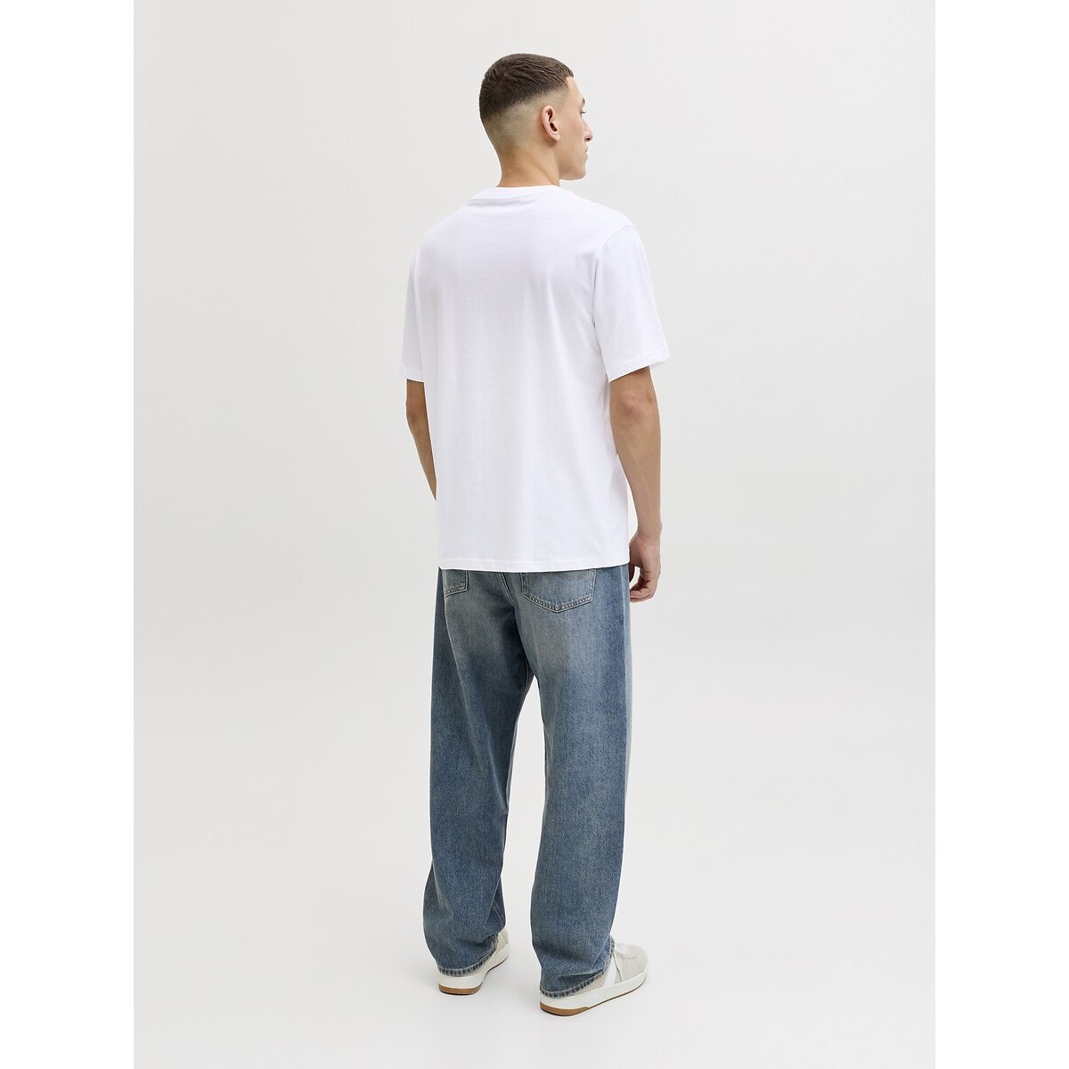 Short Sleeve T-Shirt white, JACK & JONES