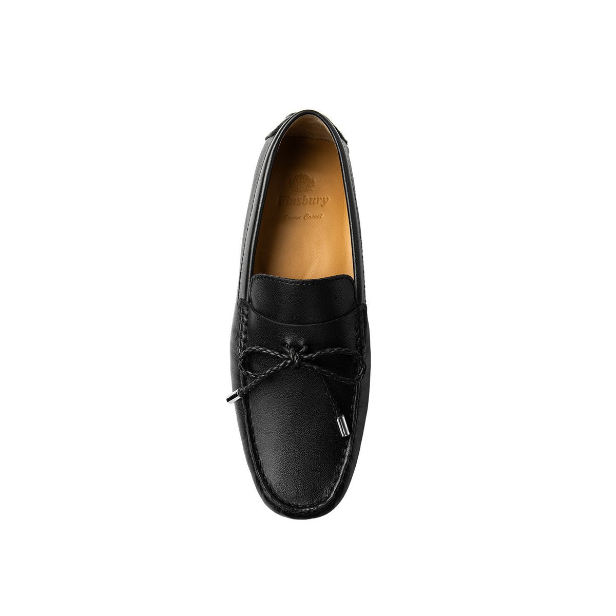 Mocassin MARBELLA noir, FINSBURY