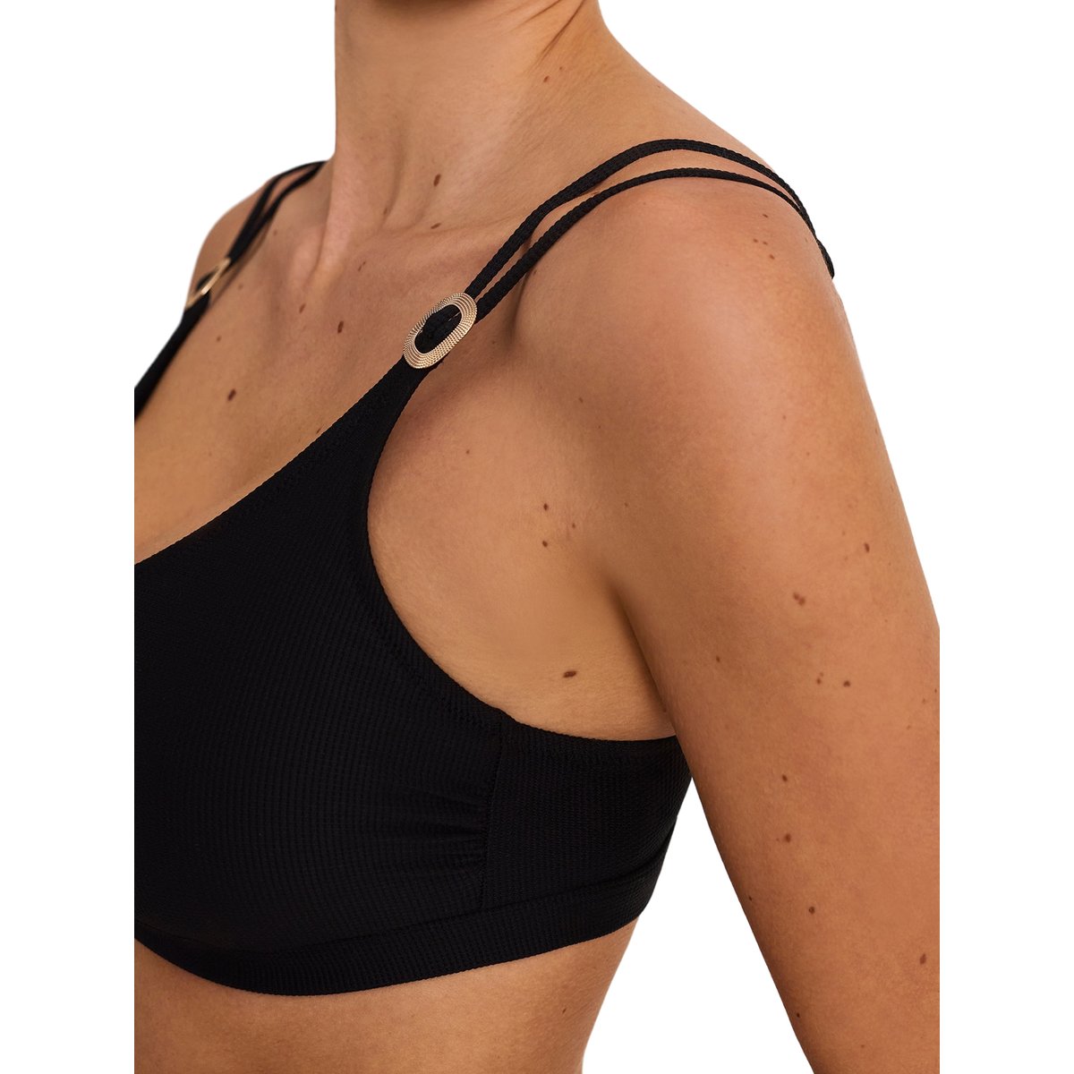 Haut maillot de bain prothétique SOLSTICE noir, SELMARK MARE