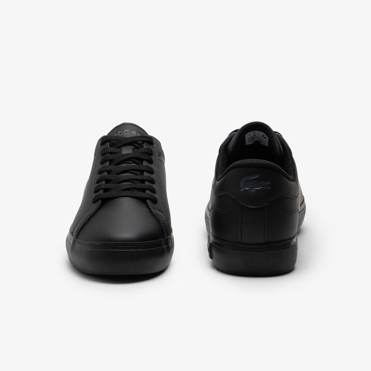 Sneakers Powercourt homme en cuir noir-02h, LACOSTE