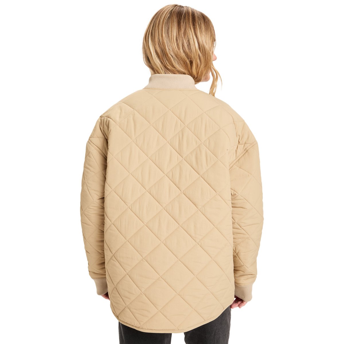 Veste matelassée SHINING QUILTED marron cornstalk, QUIKSILVER