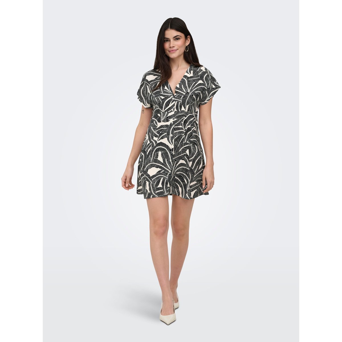 Robe vaporous gray, ONLY