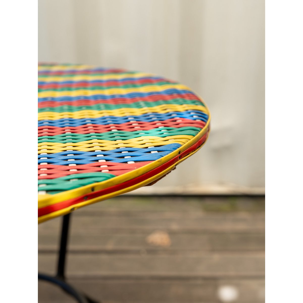 Table d'appoint colorée Hanna N°1433 - Bon état noir, DEBONGOUT