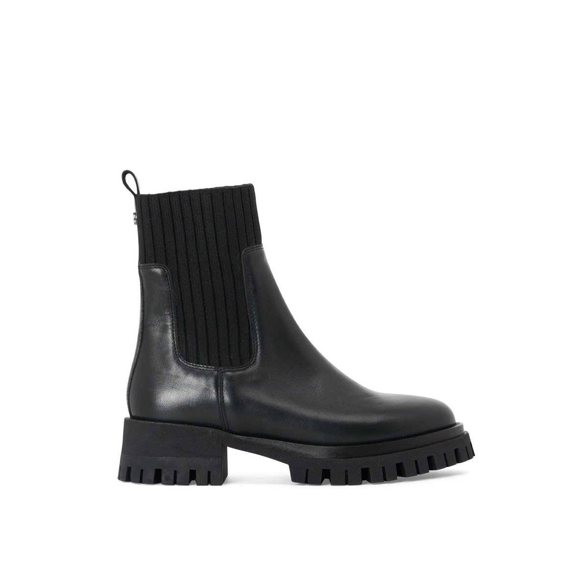 Boots en cuir SAMPER noir, MELLOW YELLOW