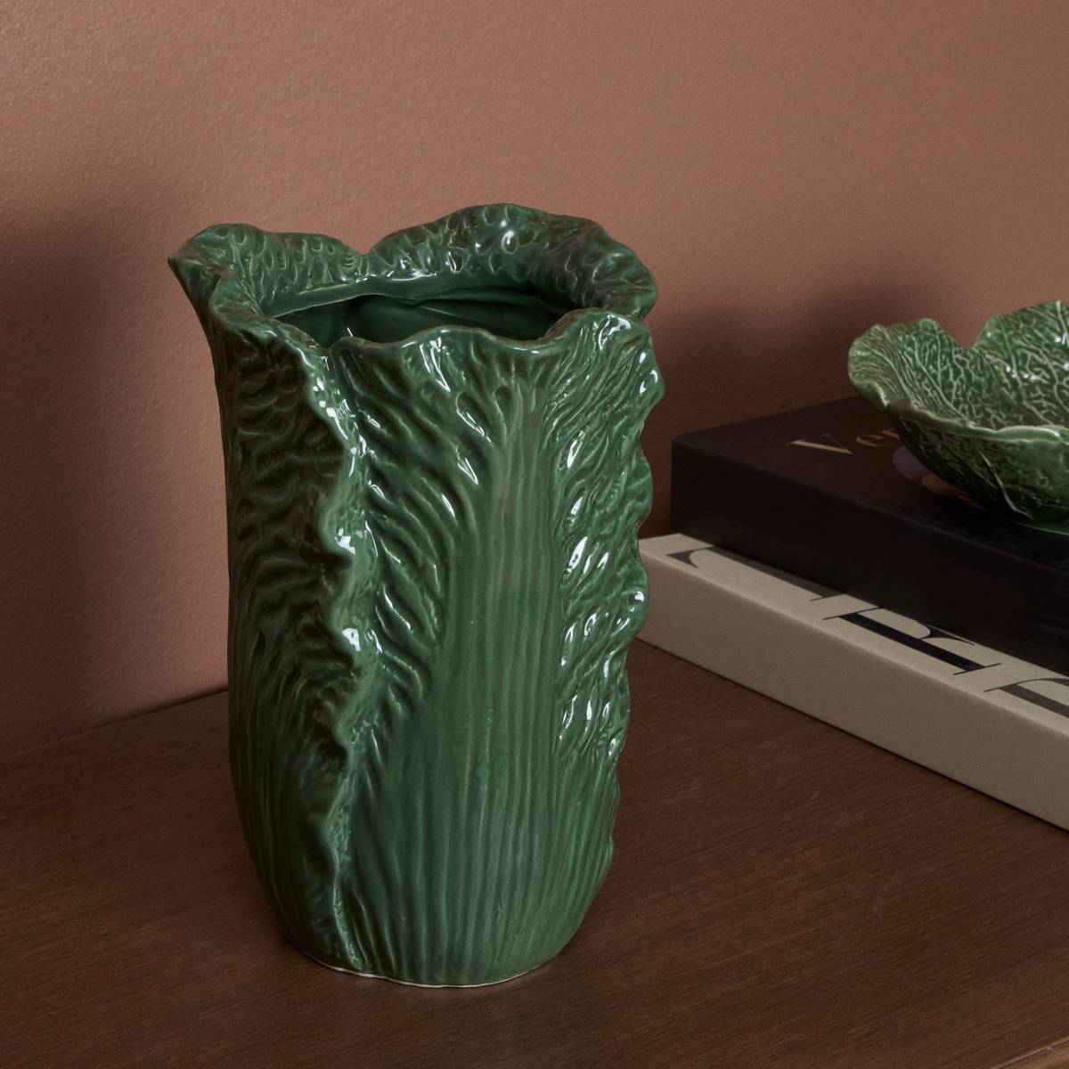 Vase en dolomite LISIERE vert, ATMOSPHERA