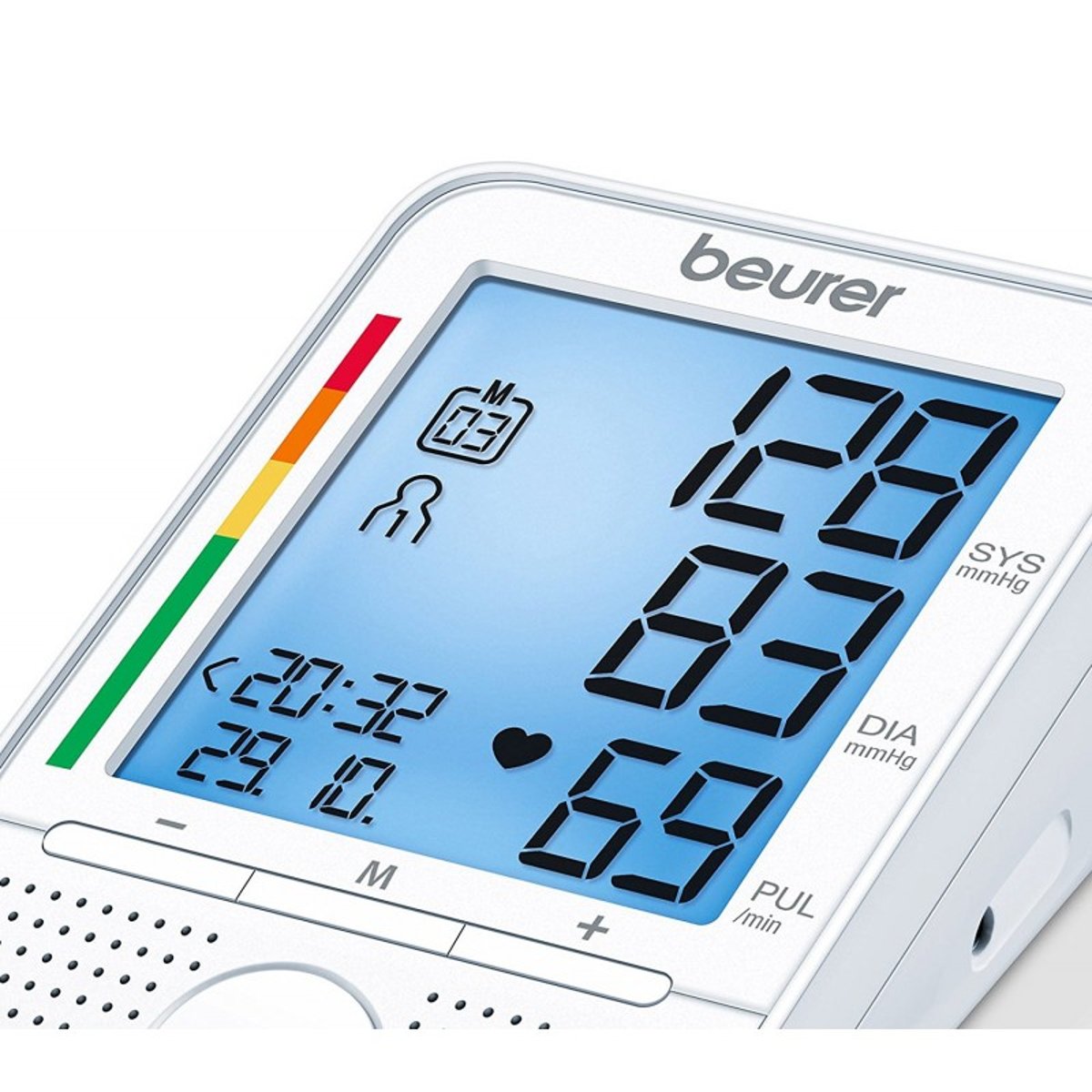 Tensiomètre bras fonction vocale - Beurer - BM 49 blanc, BEURER
