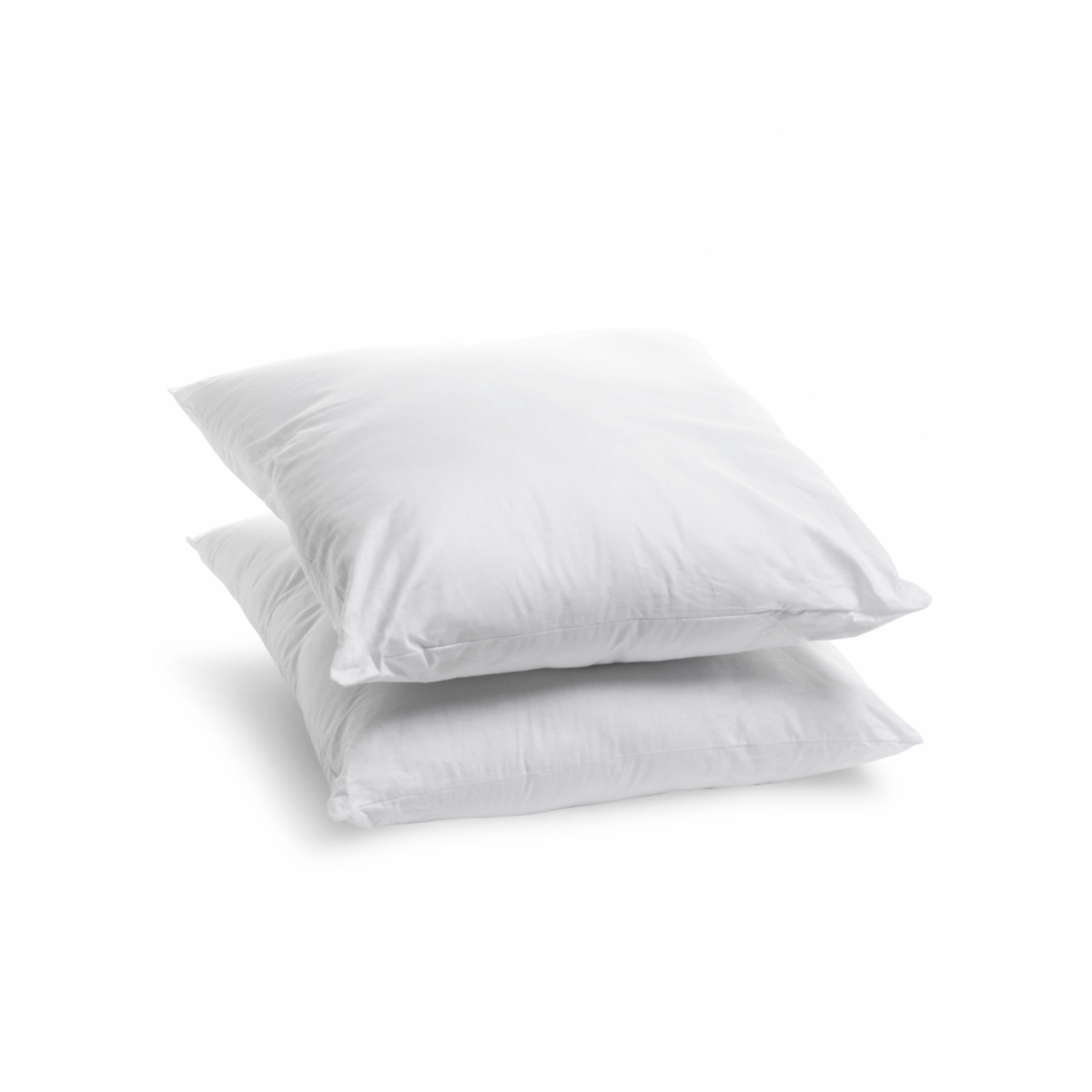 Lot de 2 Oreillers Moelleux LAVABLE à 95° blanc, BLEU CALIN