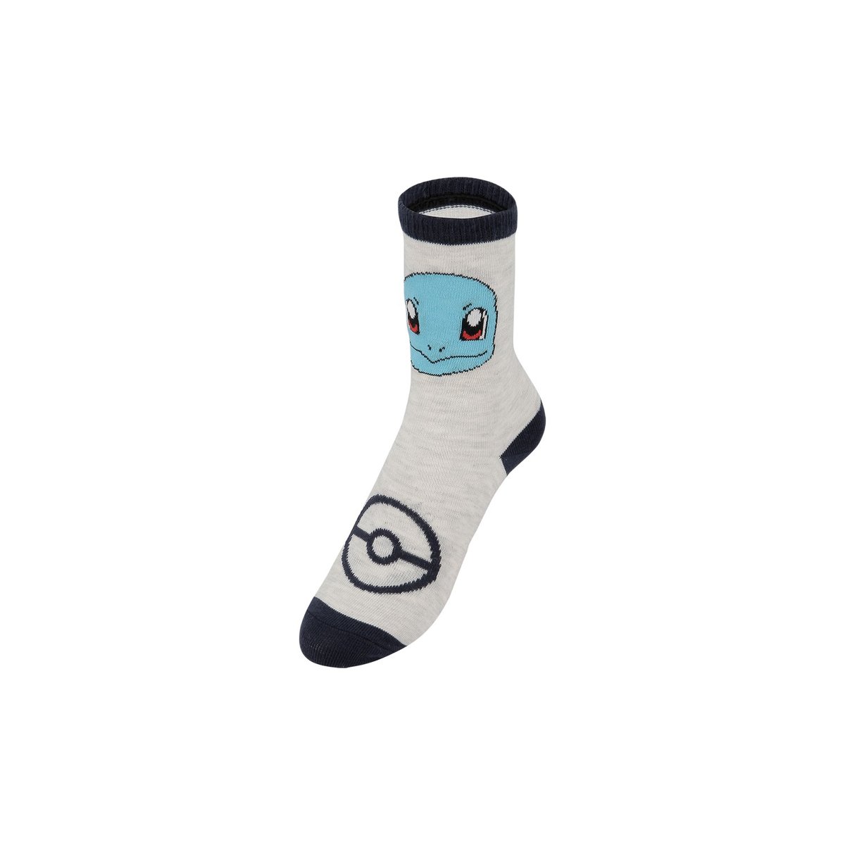 Lot De 12 Chaussettes Coton rouge/jaune/gris/bleu/blanc, POKEMON