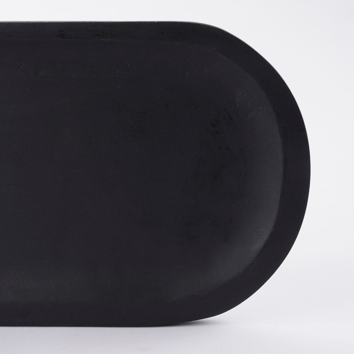 Plateau et ses 3 bols TOMAR noir, MICA DECORATIONS