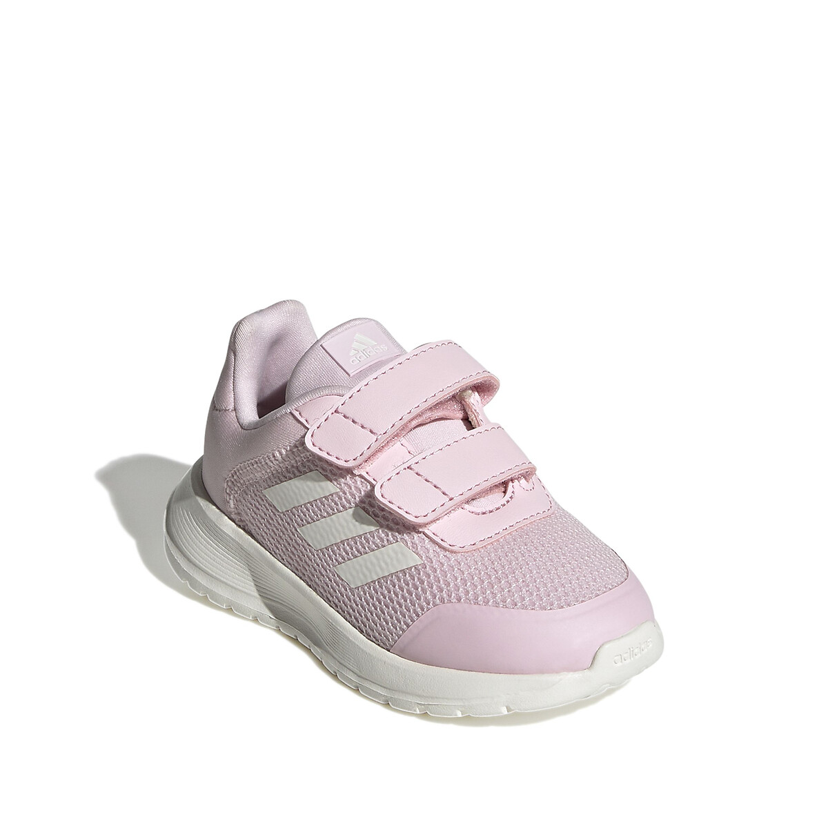 Baskets scratchées TENSAUR RUN rose clair, ADIDAS SPORTSWEAR