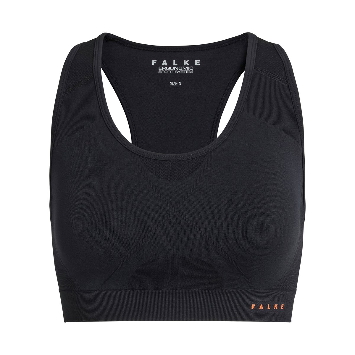 Soutien-gorge sport Madison Low Support noir, FALKE