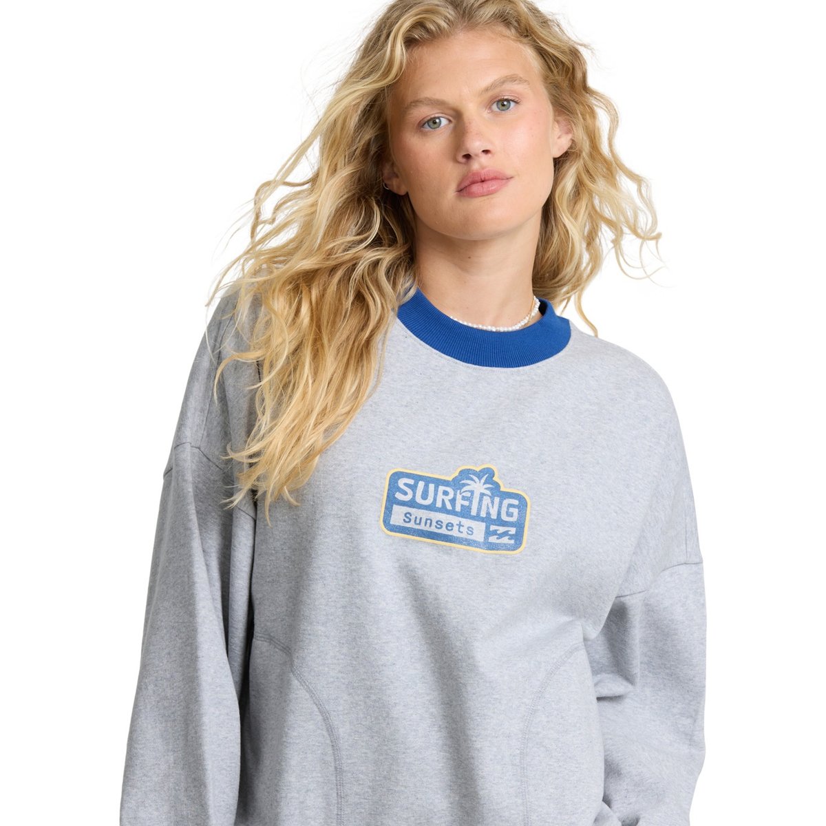 Sweat à capuche SUNSETS gris heather grey, BILLABONG