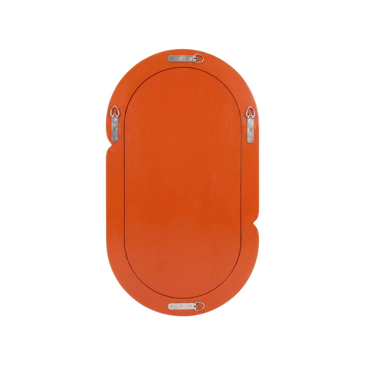 Miroir ovale finition glossy 70cm ADIA orange, SWEEEK