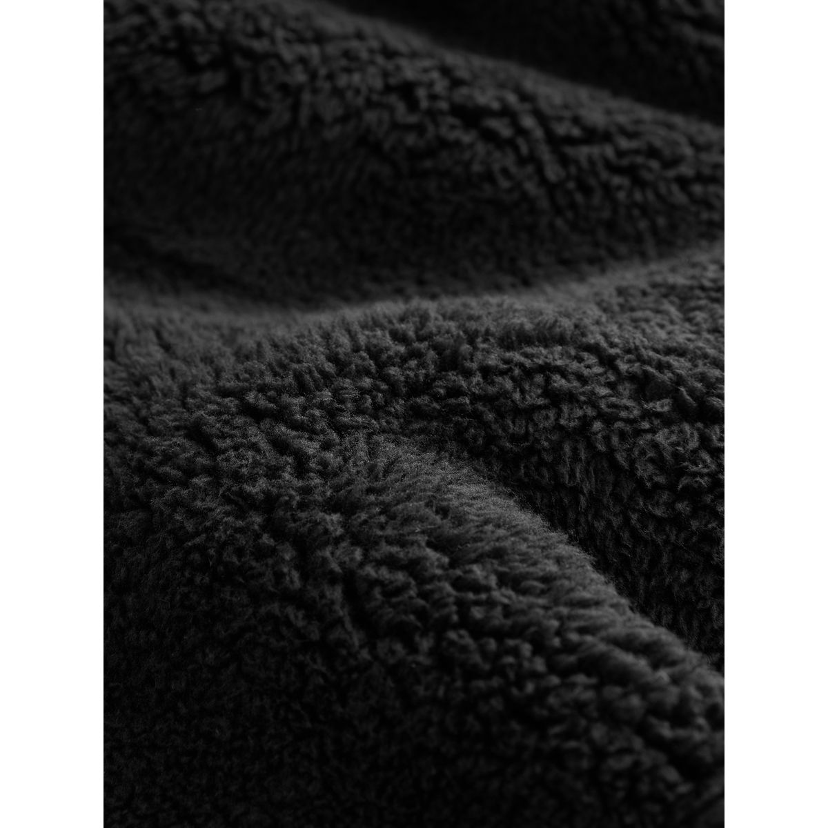 Sweat à capuche en imitation fourrure enfiler motif chamonix noir, NEXT