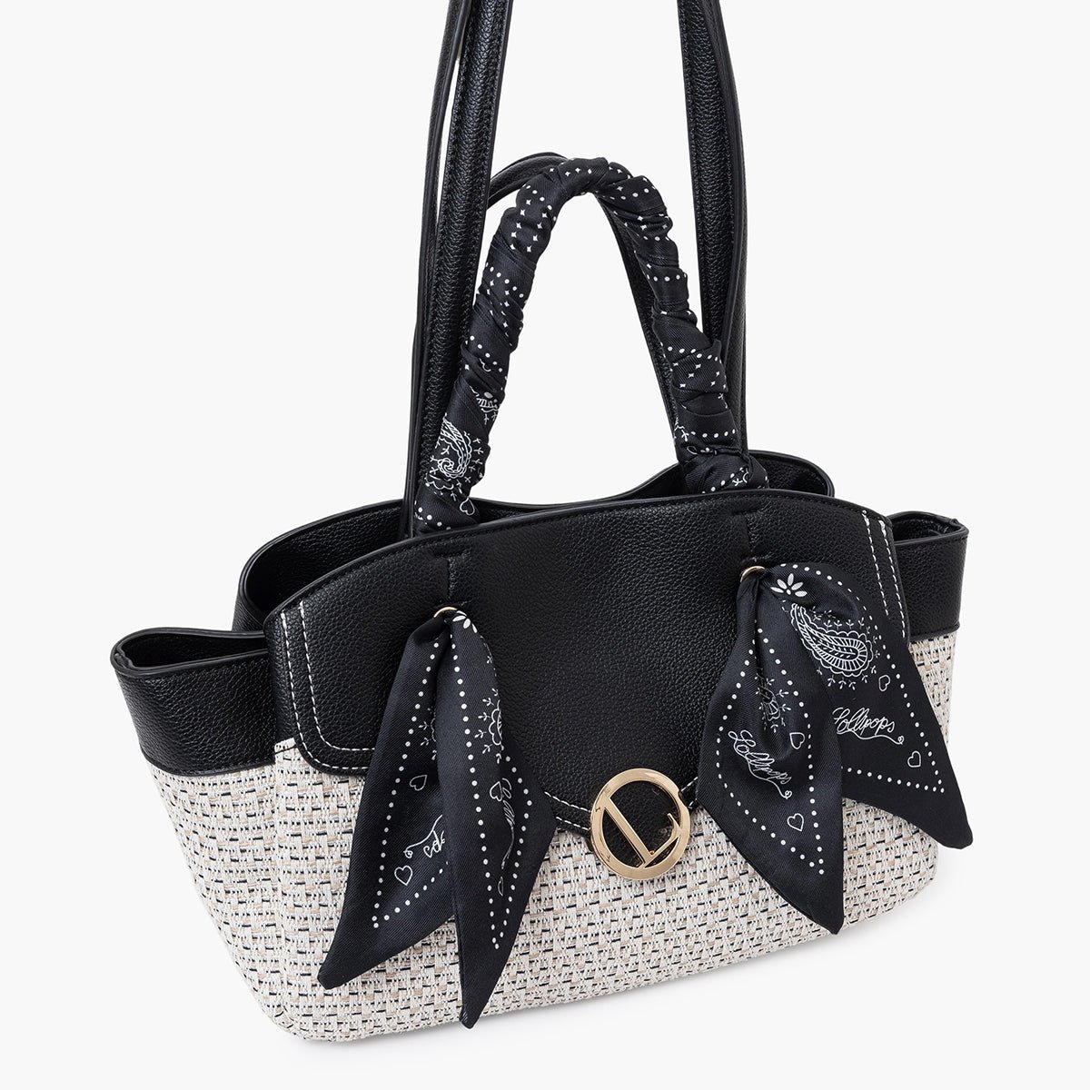 Sac shopper Sade noir, LOLLIPOPS