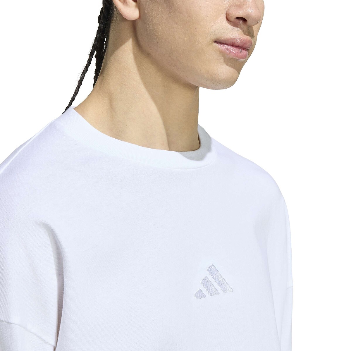 T-shirt ample, manches longues, FUTURE ICONS blanc, ADIDAS SPORTSWEAR