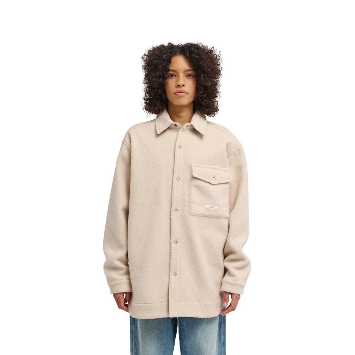Surchemise SEFTON beige oat milk, ELEMENT
