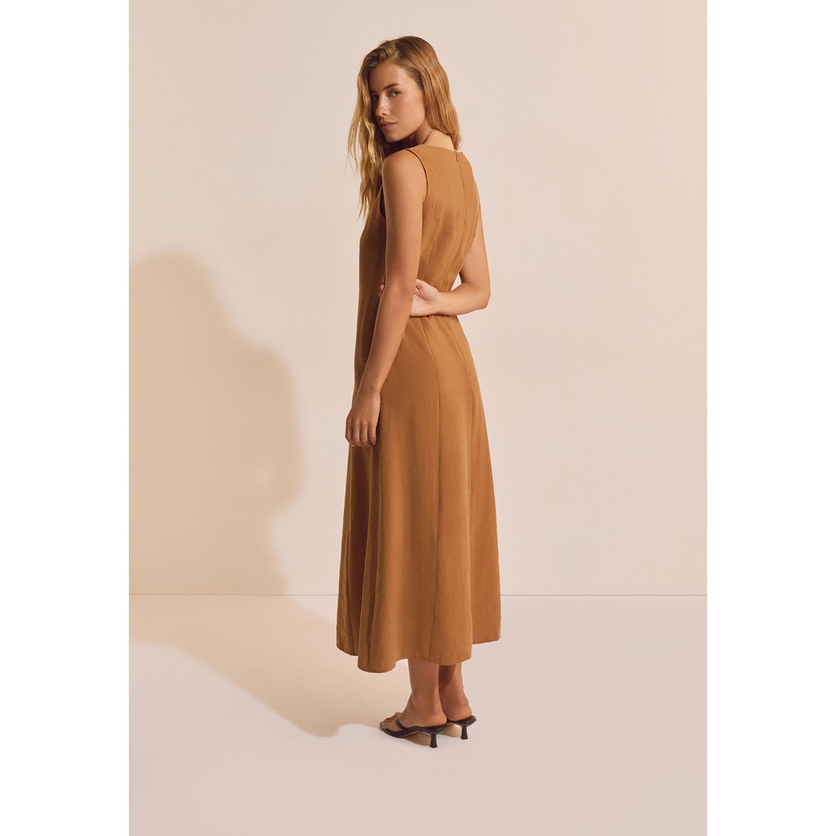 Robe longue sans manches ROSITA henne, ETAM
