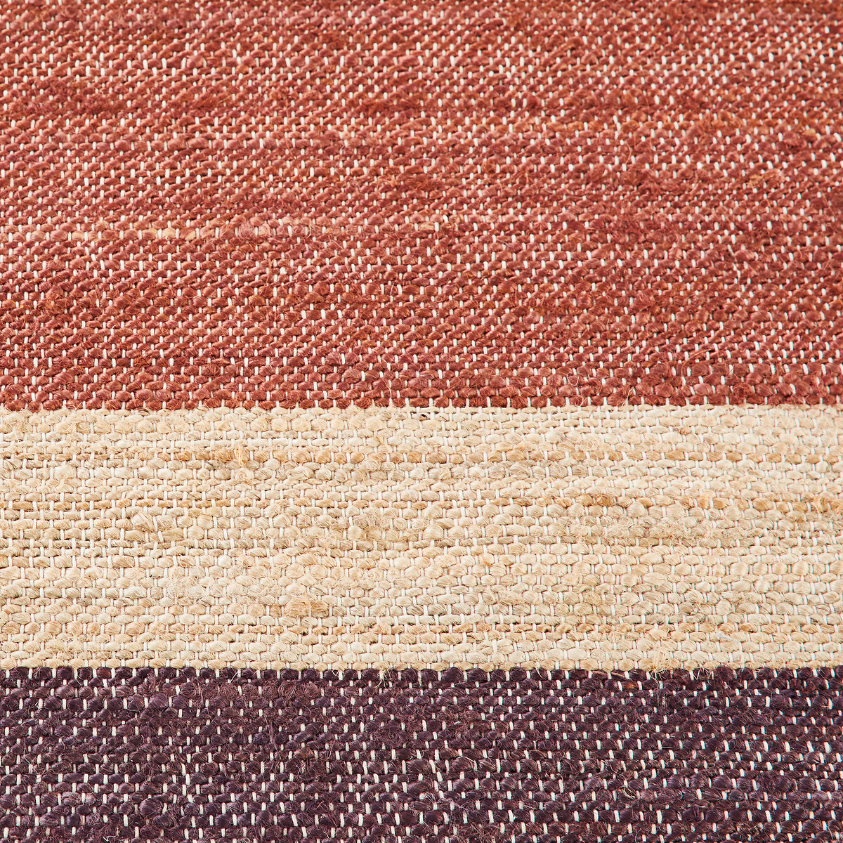 Tapis 100% jute, Giovo brique, LA REDOUTE INTERIEURS