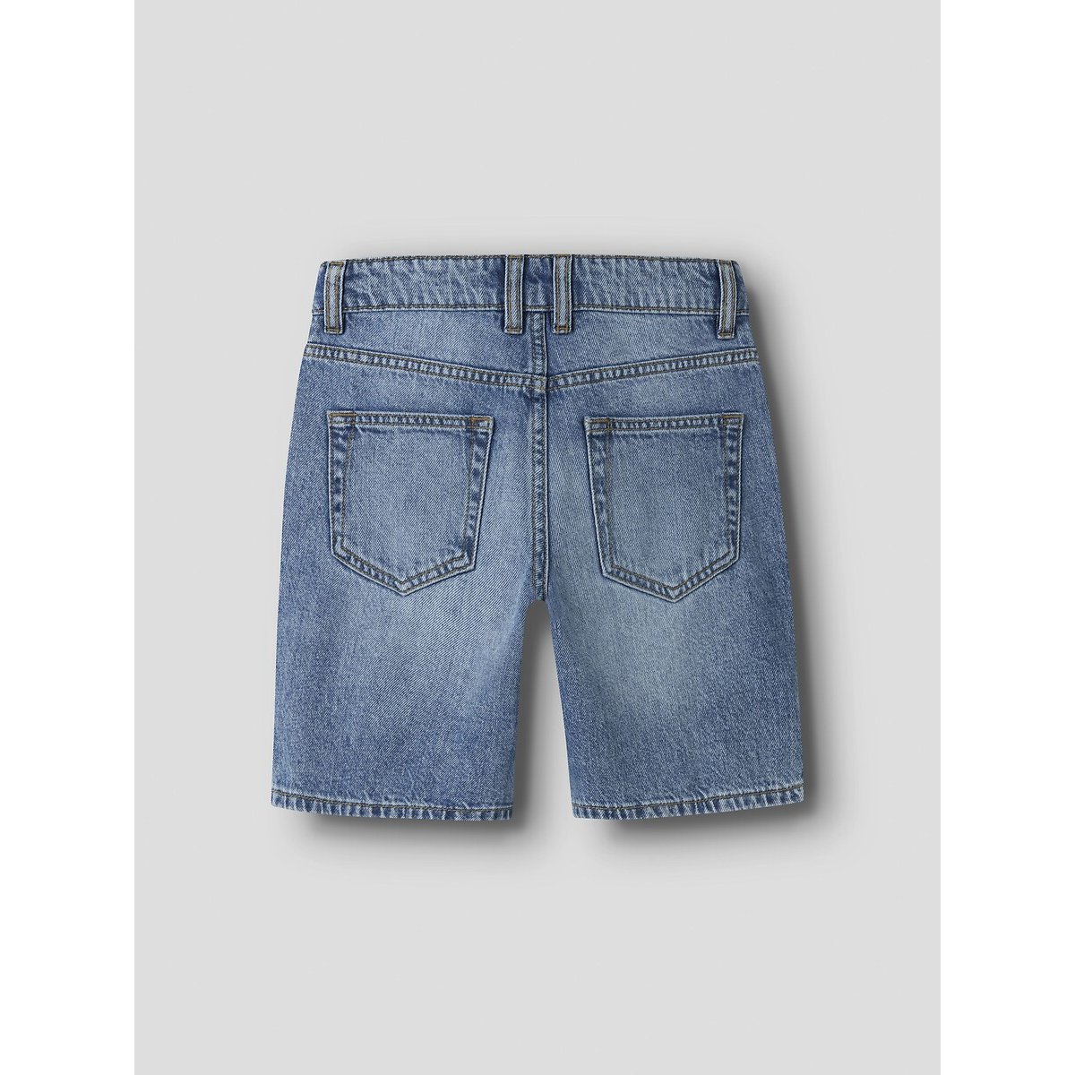 Short droit bleu denim, NAME IT