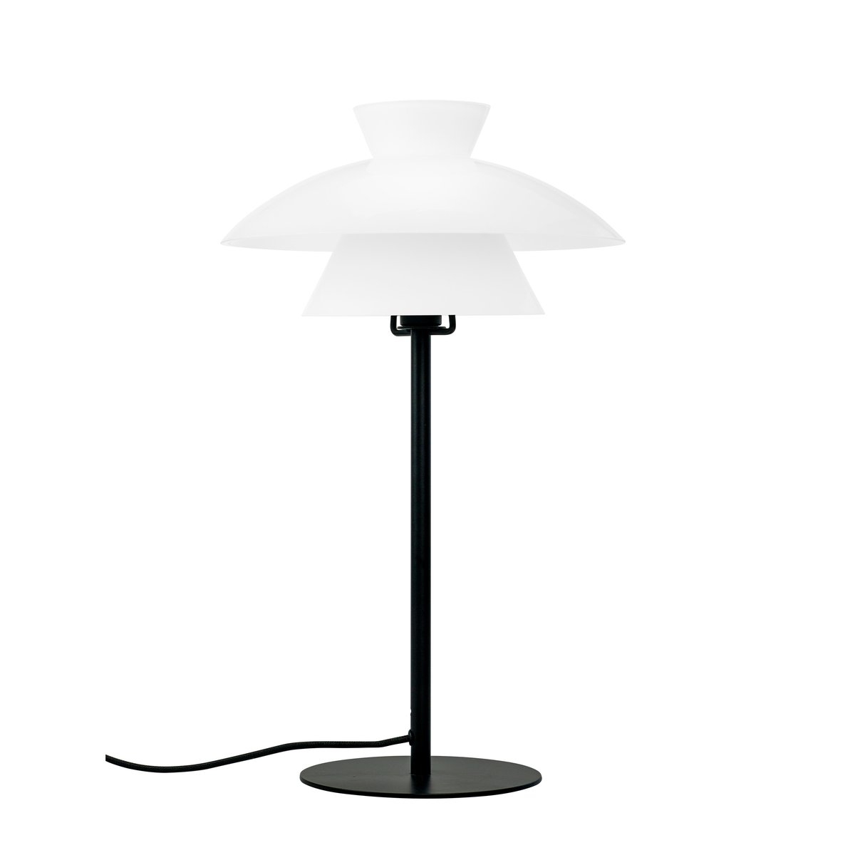 Lampe à poser en Verre VALBY noir, DYBERG LARSEN