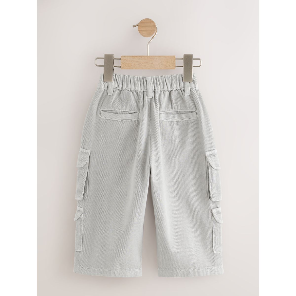 Jean cargo coton gris, NEXT
