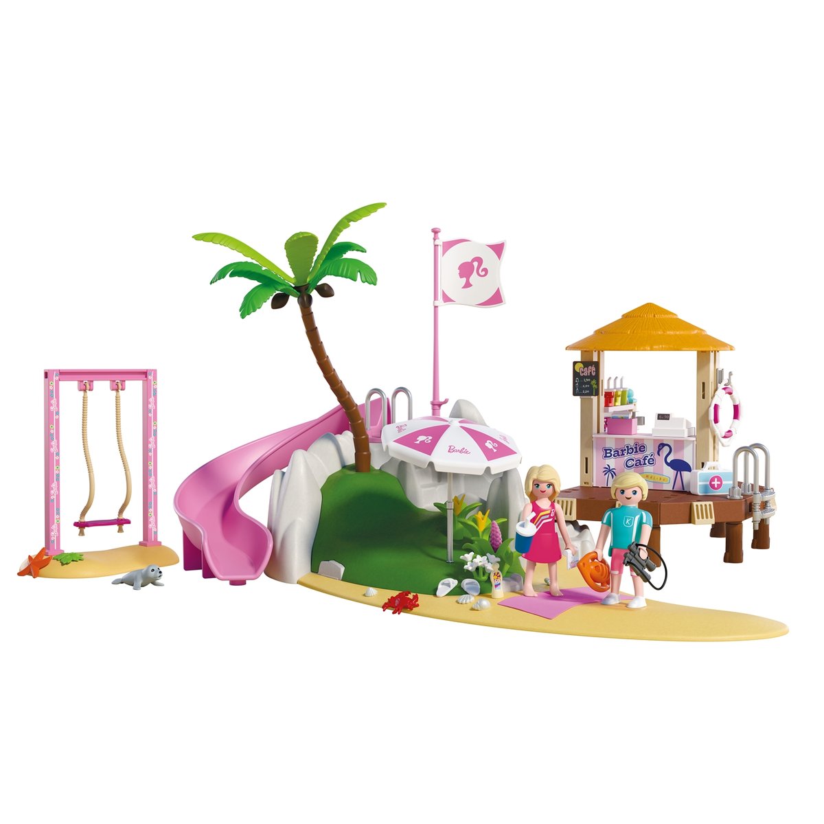 Café de plage Malibu multicolore, PLAYMOBIL