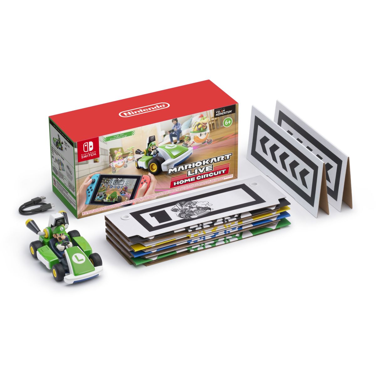 Jeu Switch NINTENDO Mario Kart live home circuit Luigi couleur unique, NINTENDO