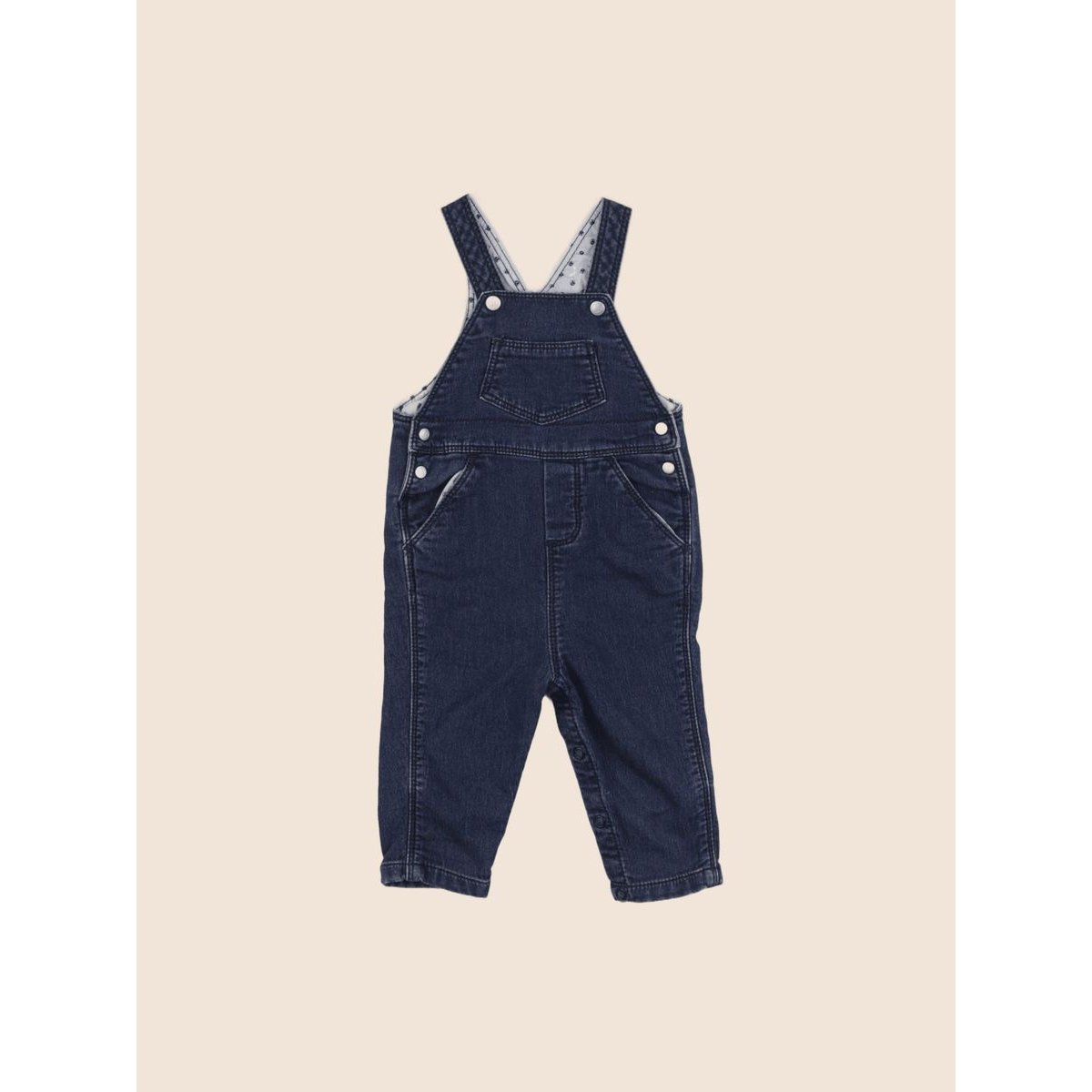 Salopette - Très bon état bleu, PETIT BATEAU