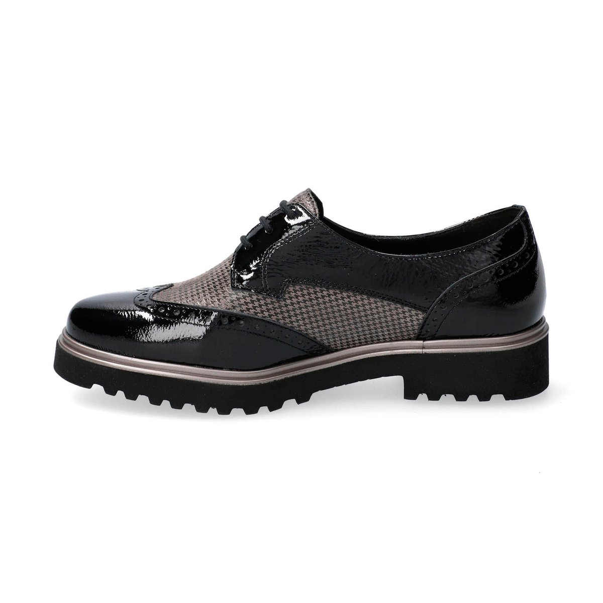 Mocassins en cuir SELENIA noir p5135, MEPHISTO