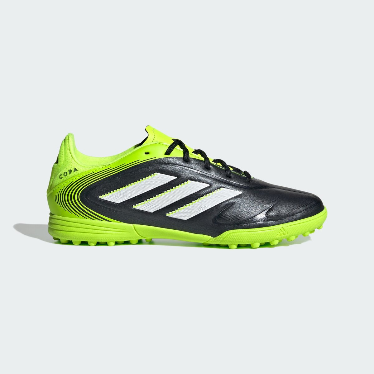 Chaussures Copa Pure 3 League Turf Enfants Chaussures Copa Pure 3 League Turf Enfants core black / cloud white / lucid lemon, adidas Performance