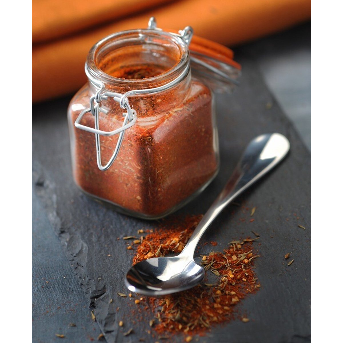 6-Piece Spice Jar Set with Accessories glass, KILNER
