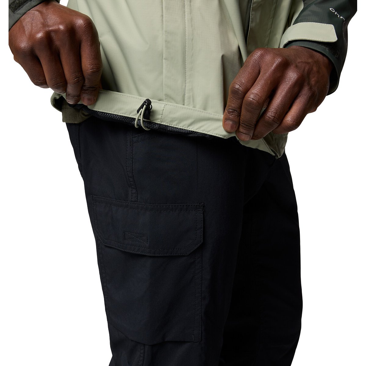 Pouring Adventure II Coat with Hood green, COLUMBIA