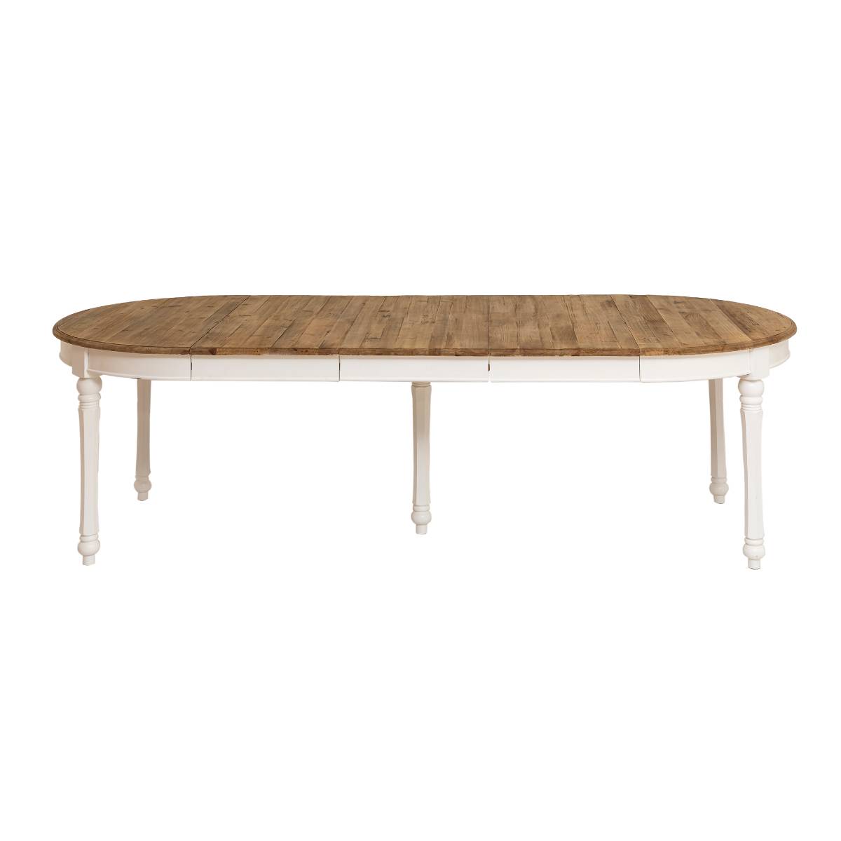 Table à manger en bois recyclé GARANCE bois clair, MADE IN MEUBLES