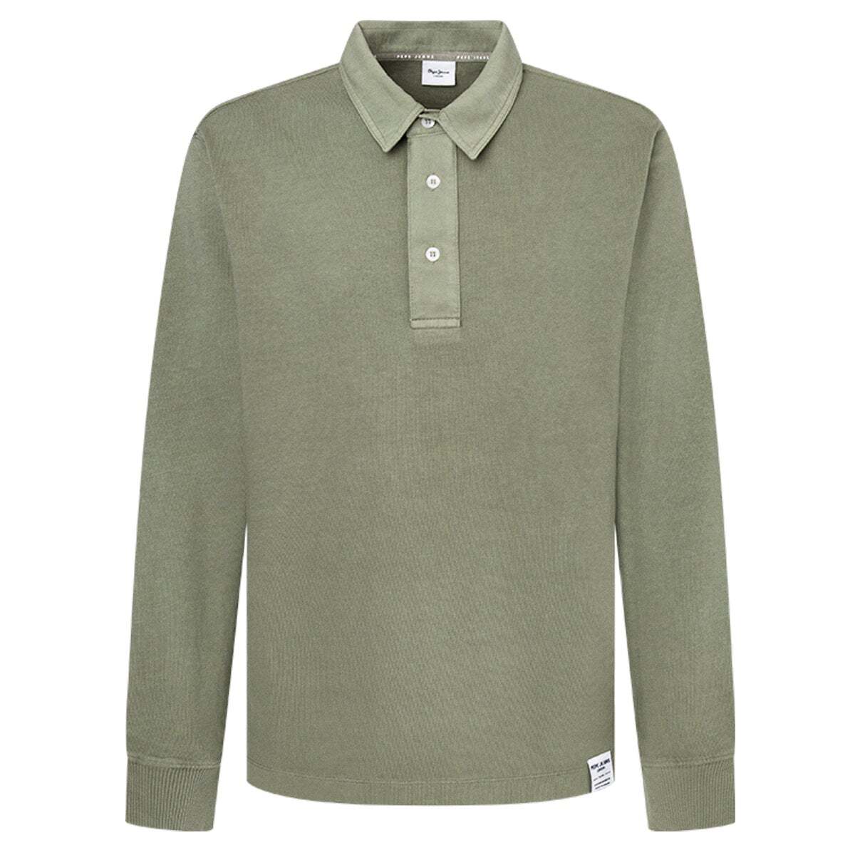 Polo Coupe Regular À Manches Longues vert safari, PEPE JEANS