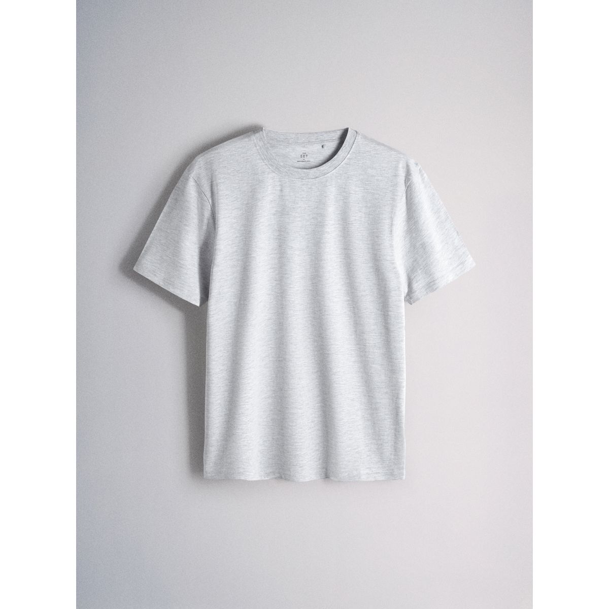 T-shirt léger à manches courtes, lot de 7 bleu/gris, NEXT