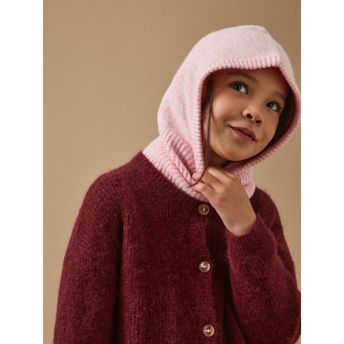 Cagoule chinée rose, CYRILLUS