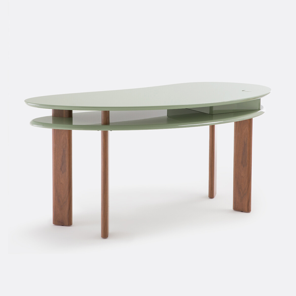 Felsen Two-Top Desk sage green, LA REDOUTE INTERIEURS