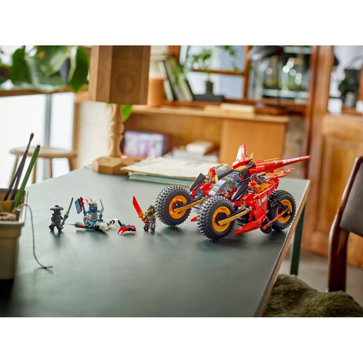 LEGO NINJAGO - Véhicule de Combat Ninja 3-en-1 - 71844 pour Enfants multicolore, LEGO