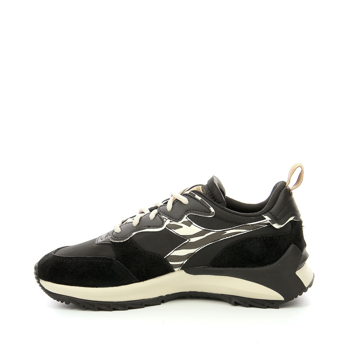 Baskets Jolly Animalier noir, DIADORA