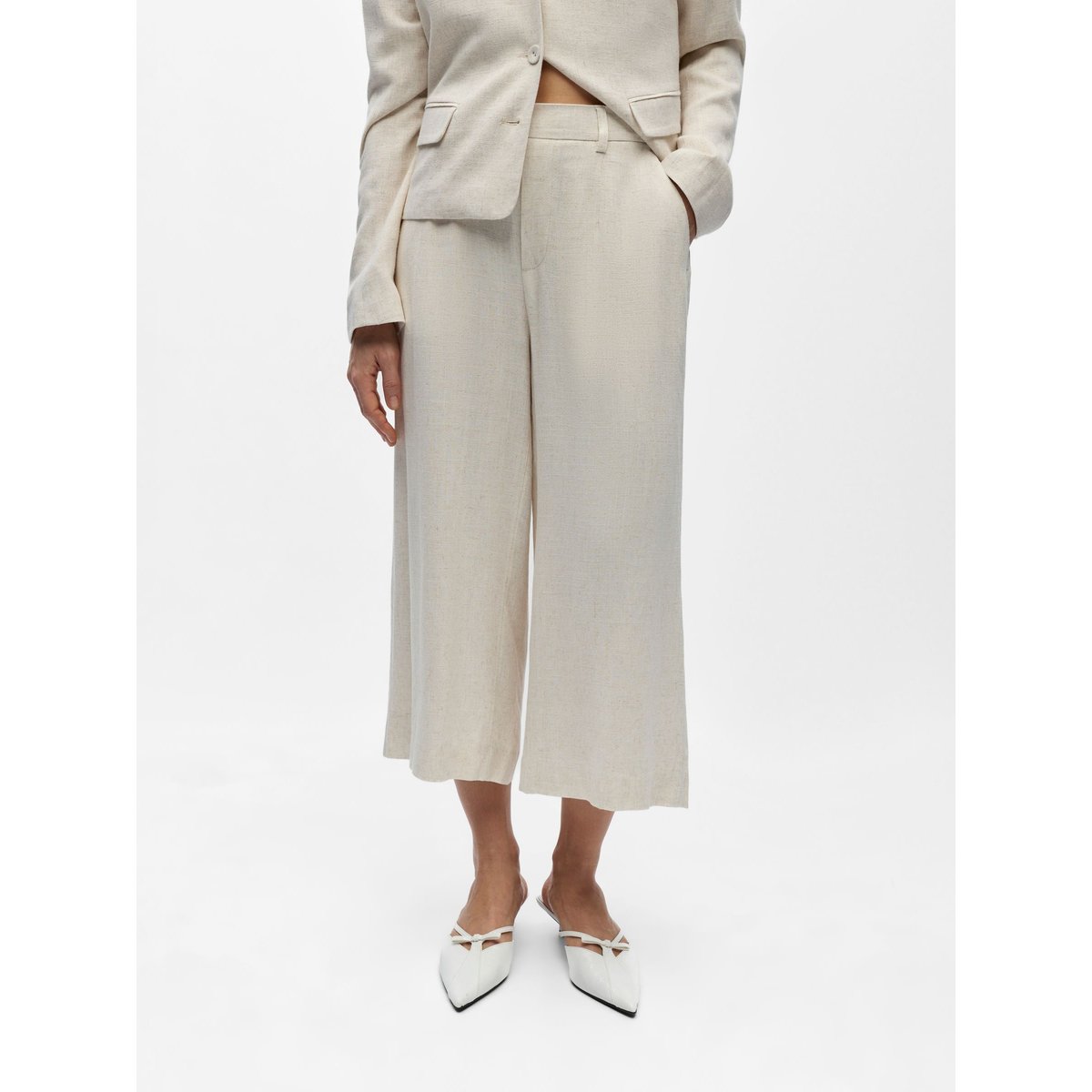 Jupe-Culotte beige - sandshell, OBJECT