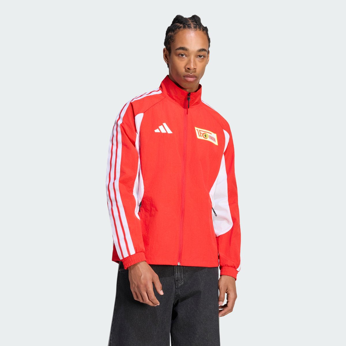Veste Anthem Domicile Union Berlin Veste Anthem Domicile Union Berlin vivid red / white, adidas Performance