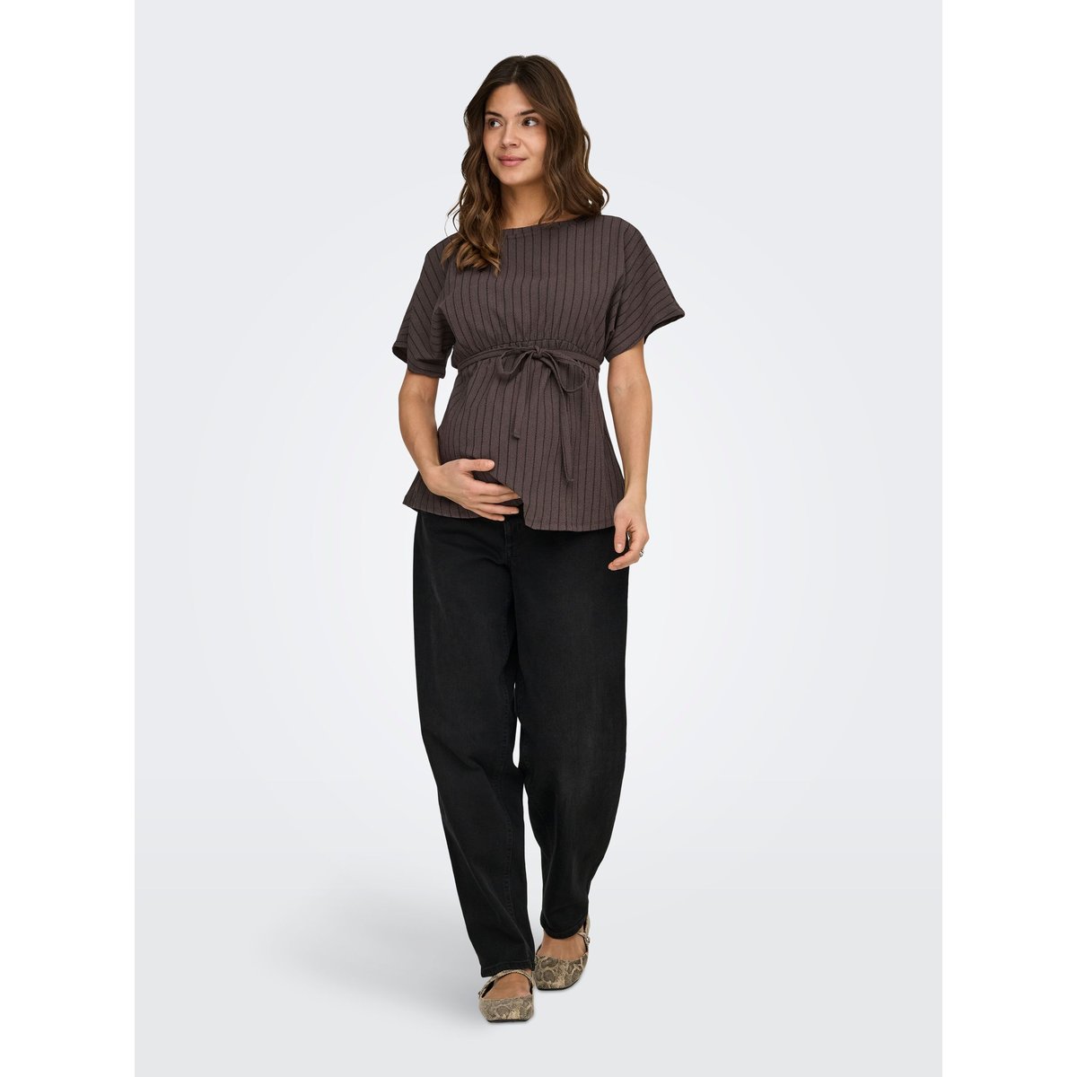 Top chocolate brown, ONLY